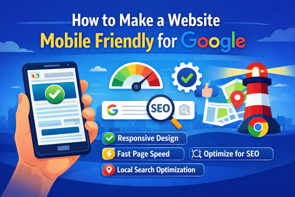 how to make a website mobile friendly for Google