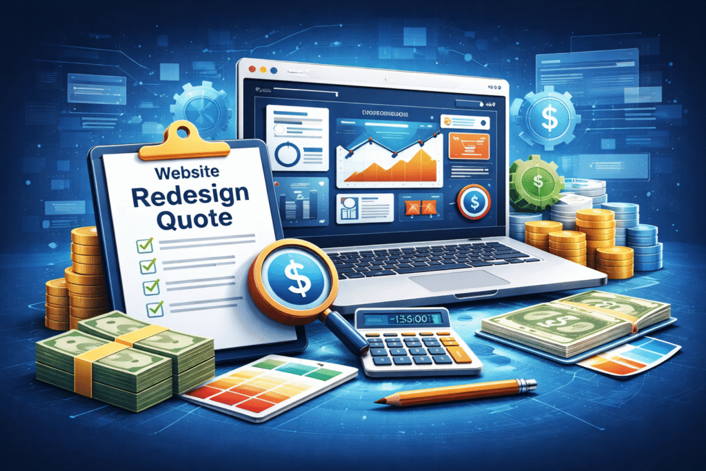 website redesign quote