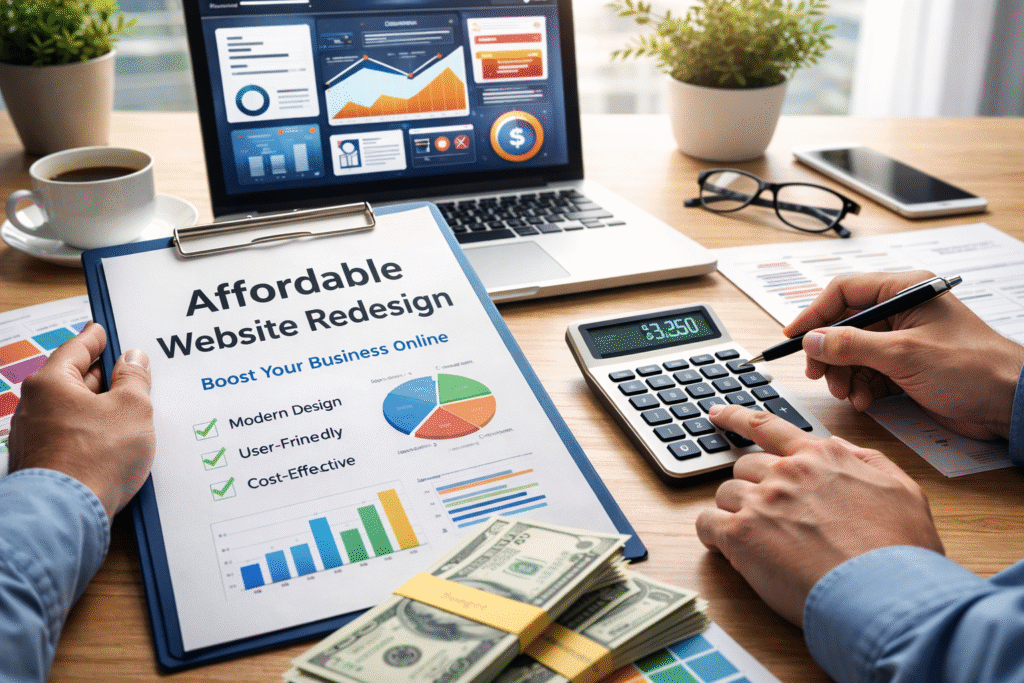 affordable website redesign