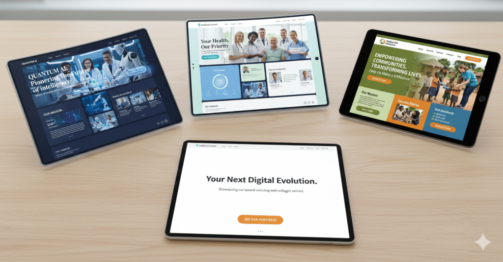 web redesign service