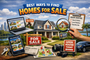 best places to look for houses for sale