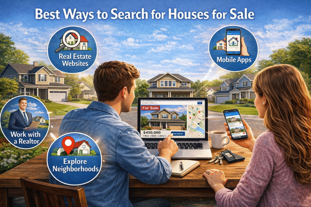 best way to search for houses for sale